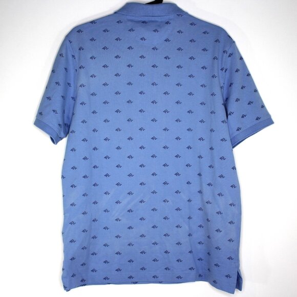 Polo Ralph Lauren Mens Small Stretch Mesh Geometric Polo Shirt NEW G1428 - Picture 6 of 6